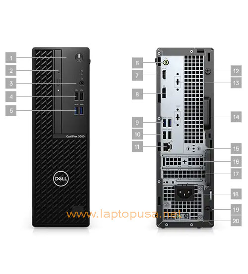 Máy Tính Để Bàn Dell Optiplex 3080 - Core i5 4Gb RAM 1000Gb HDD - New