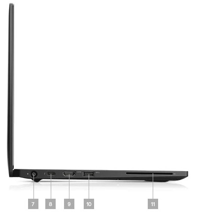 Dell, Latitude 7290, Intel Core i5, 8350u, 8Gb-RAM, 256Gb-SSD, 12.5 inch Full-HD, New