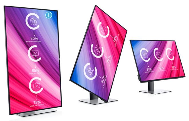 Monitor, LCD Dell, 2419H, 24 Inch, Wide FHD