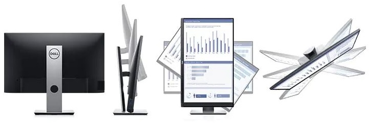 Monitor, LCD Dell, Ultrathin, P2719H, 27 inch, wide, Full HD, 1080p