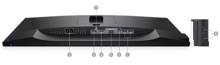 Monitor, LCD Dell, Ultrathin, P2719H, 27 inch, wide, Full HD, 1080p
